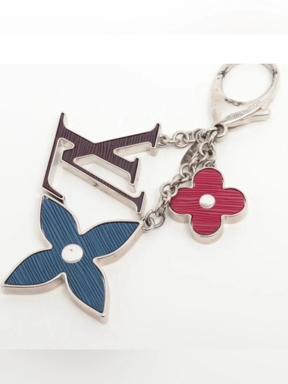 Louis Vuitton Bijou Sac Fleur de Epi‎ Bag Charm Key Holder Multicolor M67125